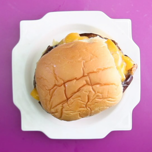 Kimchi Mushroom Burger
